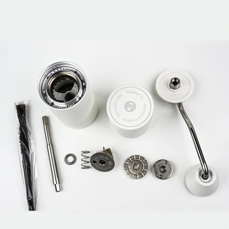 TIMEMORE Chestnut C3 Manual Coffee Grinder Portable Pour over Espresso Grinder S2C Burr Inside Hand Grinder With Double Bearing