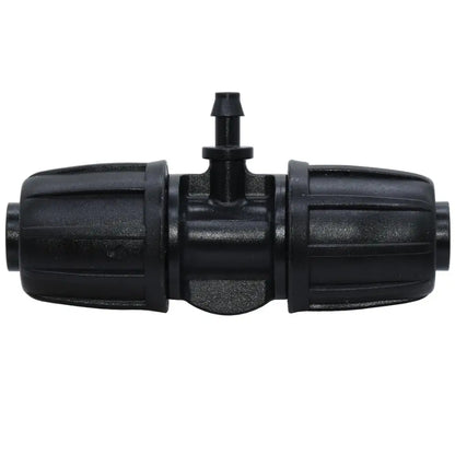 KESLA 10PCS 16mm 1/2'' PE Tubing to 4/7mm Hose Tee Connector w/ Thread Lock Garden Irrigation Water Adapter to 1/4'' Micro Pipe