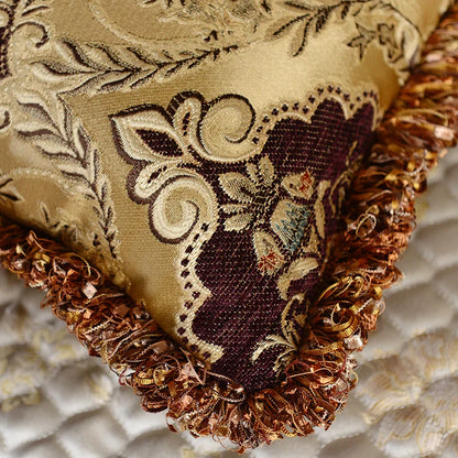 Gold Pendant cushions Luxury car pillow Decorative cushion,  silver European cushion cover office