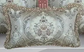 Gold Pendant cushions Luxury car pillow Decorative cushion,  silver European cushion cover office