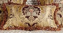 Gold Pendant cushions Luxury car pillow Decorative cushion,  silver European cushion cover office