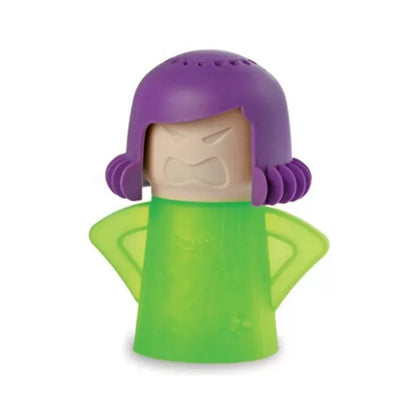 Angry Mom Model Microwave Cleaner Easily Clean Oven Steam Cleaner Appliances for The Kitchen Refrigerator Cleaning