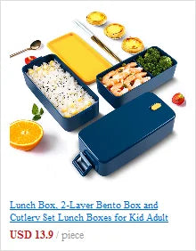 Portable Large Capacity Lunch Box With Heating Stainless Steel Food Container Lunchbox Thermos For Kids Storage Box Bento Box