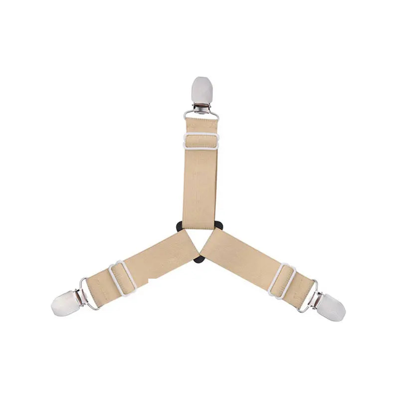 Home Adjustable Elastic Bed Sheet Fixing Clip Sofa Mattress Cover Corner Holder Clip Fastener Mattress Feets Organize Gadgets