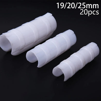 20Pcs 19/20/25mm Clip Plant Greenhouse Film Clips Fixed Pipe Frame Tube Clamp Garden Greenhouses Supplies