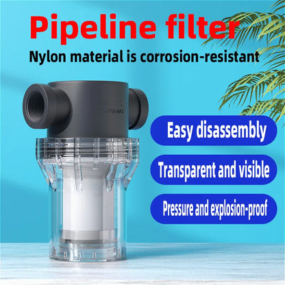 Purifier Output Universal Shower Filter PP Cotton Shower Strainer Faucet Water Heater Purification Kitchen Bathroom Fittings