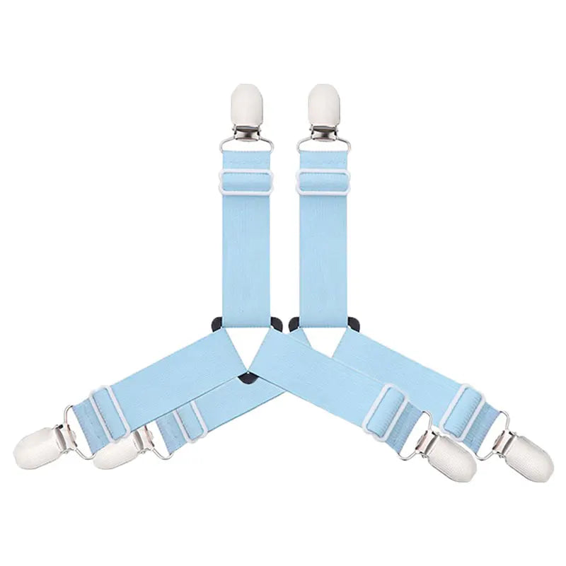 Home Adjustable Elastic Bed Sheet Fixing Clip Sofa Mattress Cover Corner Holder Clip Fastener Mattress Feets Organize Gadgets