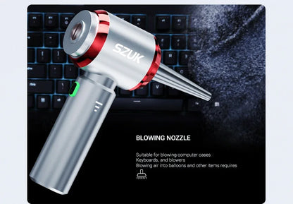 SZUK 18000PA Mini Car Vacuum Cleaner Wireless Handheld Cleaning Machine for Keyboard Powerful Portable Vacuum Cleaner for Car