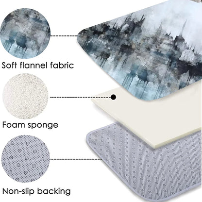 Modern Abstract Style Large Living Room Carpet Decoration Home Rugs for Bedroom Non-slip Lounge Rug Mat for Children Washable