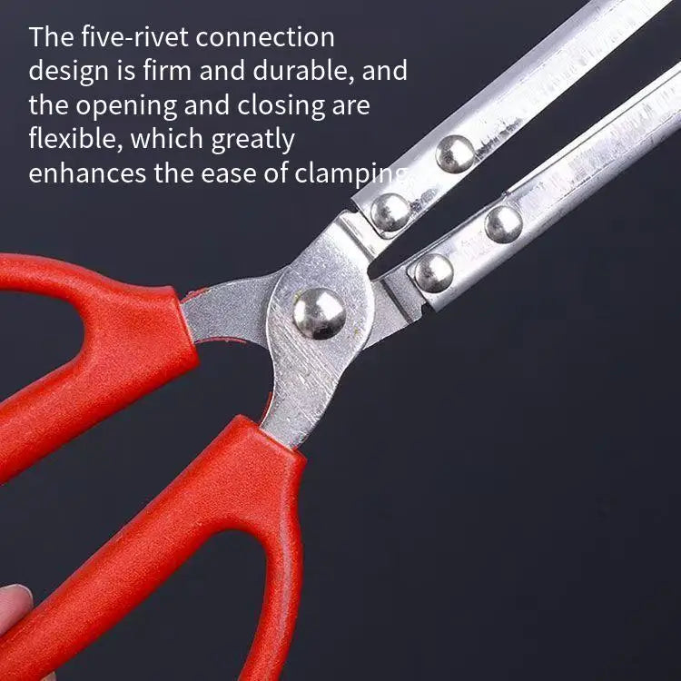 Garbage tongs, color tongs, crab-catching magic tools, loach outdoor pliers, anti-slip tools, long fish catchers, professional