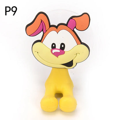 Suction Cup Toothbrush Holder Bathroom Accessories Set Tool Wall Suction Holder Animal Cute Cartoon Animals