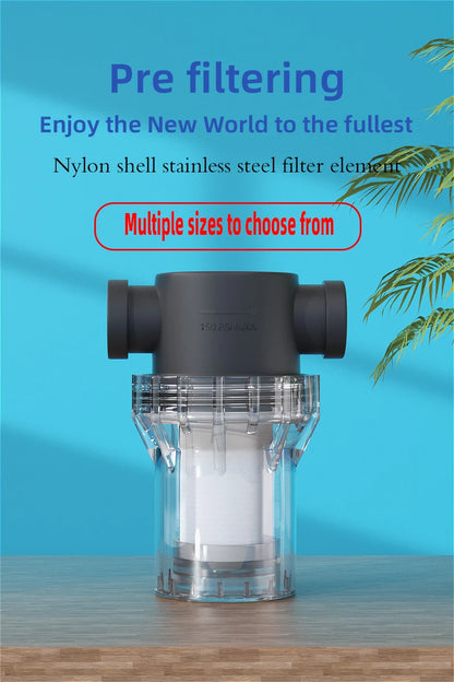 Purifier Output Universal Shower Filter PP Cotton Shower Strainer Faucet Water Heater Purification Kitchen Bathroom Fittings