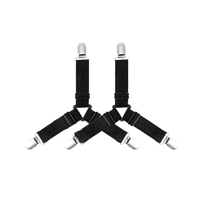 Home Adjustable Elastic Bed Sheet Fixing Clip Sofa Mattress Cover Corner Holder Clip Fastener Mattress Feets Organize Gadgets