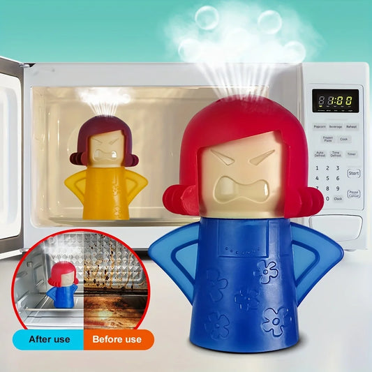 Angry Mama Microwave Steam Cleaner