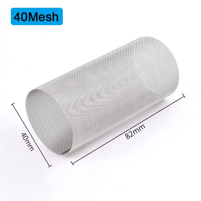 1~5PCS 10/20/30/40/60/80/100/200 Mesh Stainless Steel Filter For Purifying Impurities Garden Irrigation Filter Accessories
