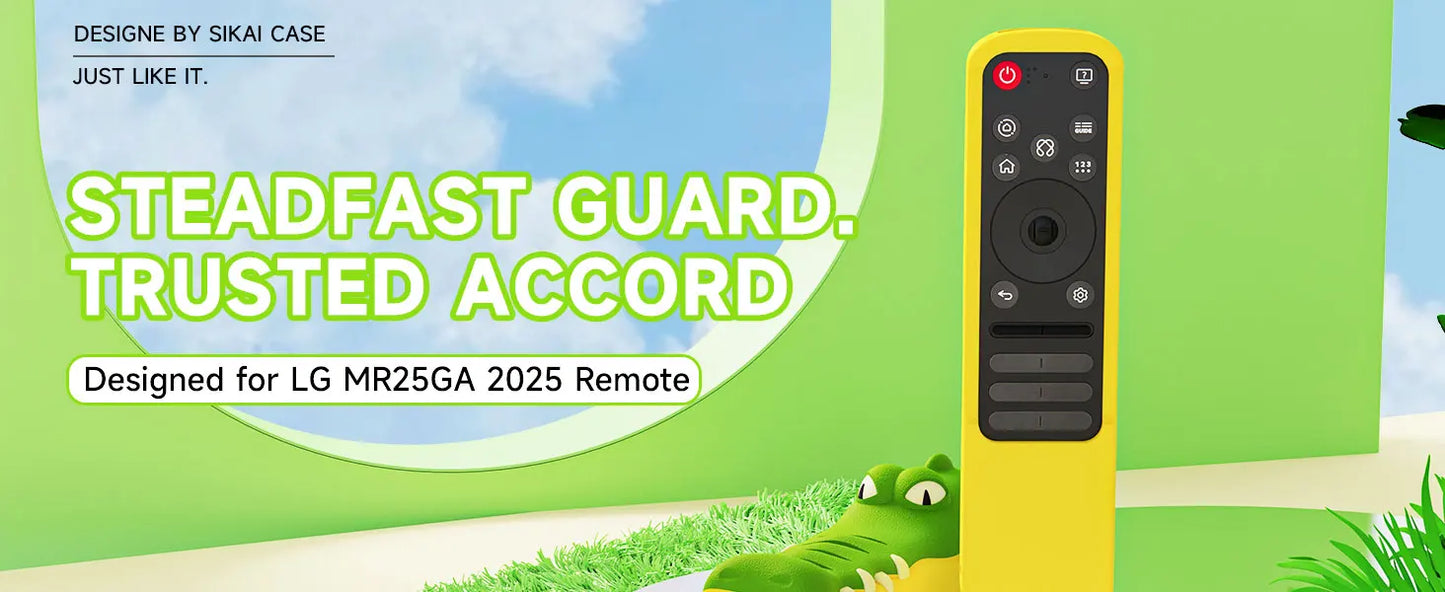 SIKAI Silicone Case for LG MR25GA /MR21GA Magic Remote Compatible with 2025 LG OLED Smart TV AI-C5/B5/G5/M5 Series Remote