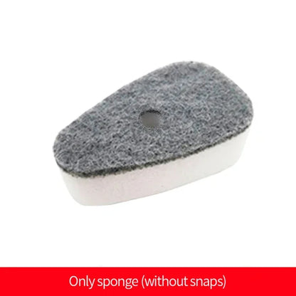 2 In 1 Kitchen Cleaning Brush Long Handle Pot Dish Sponge Dishwashing Scrubber Liquid Soap Dispenser Removable Cleaner Wash Wipe