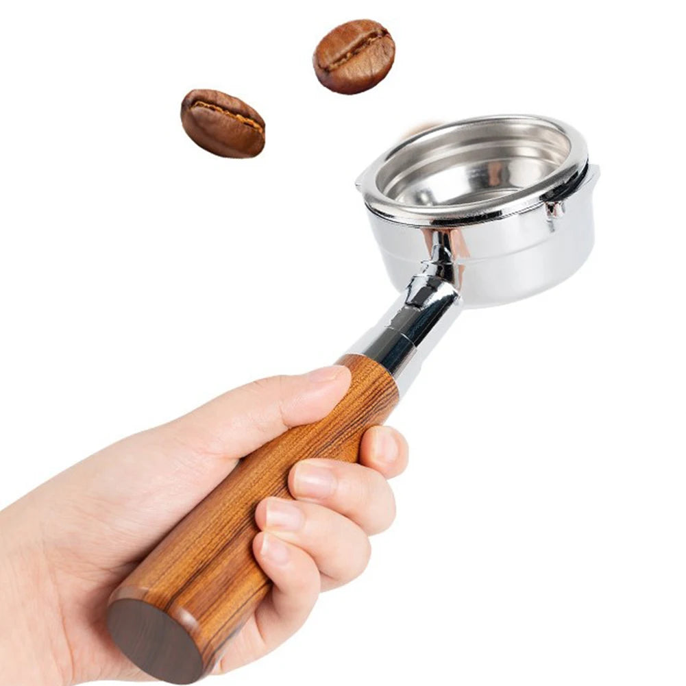 Parts Portafilter Handle 1pc Accessories Fittings Kitchen M10 Thread Replacement Solid Walnut Wood Wooden Handle