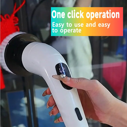 Multipurpose Cleaning Brush  Kitchen Gadgets Hair Brushes Bathroom Broom Toilet Mops Electric Household Cordless Spin Scrubber