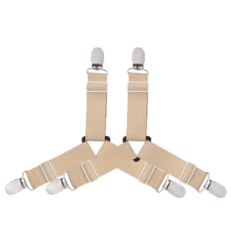 Home Adjustable Elastic Bed Sheet Fixing Clip Sofa Mattress Cover Corner Holder Clip Fastener Mattress Feets Organize Gadgets