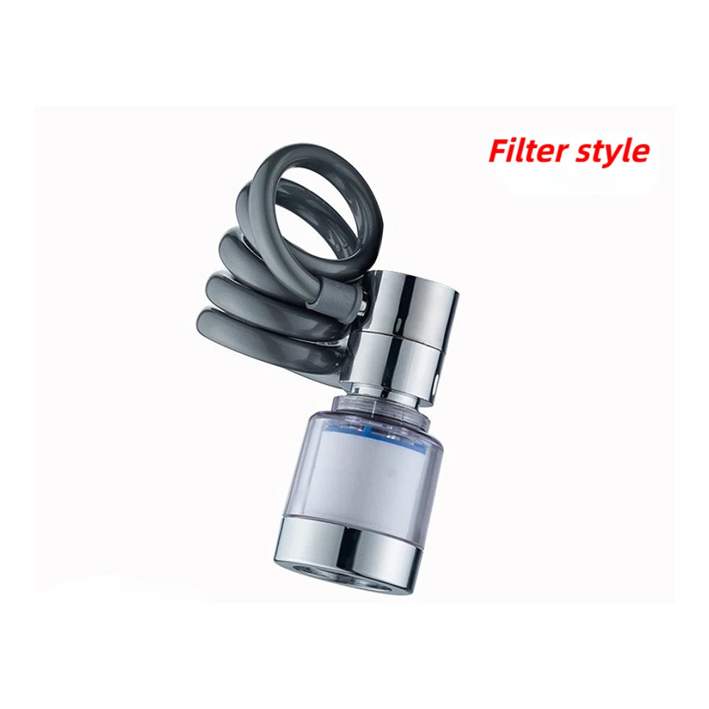3 Modes Sink Faucet 360 Degree Rotation Filter Extension Tube Shower Water Saving Tap Universal Kitchen Gadgets Accessories