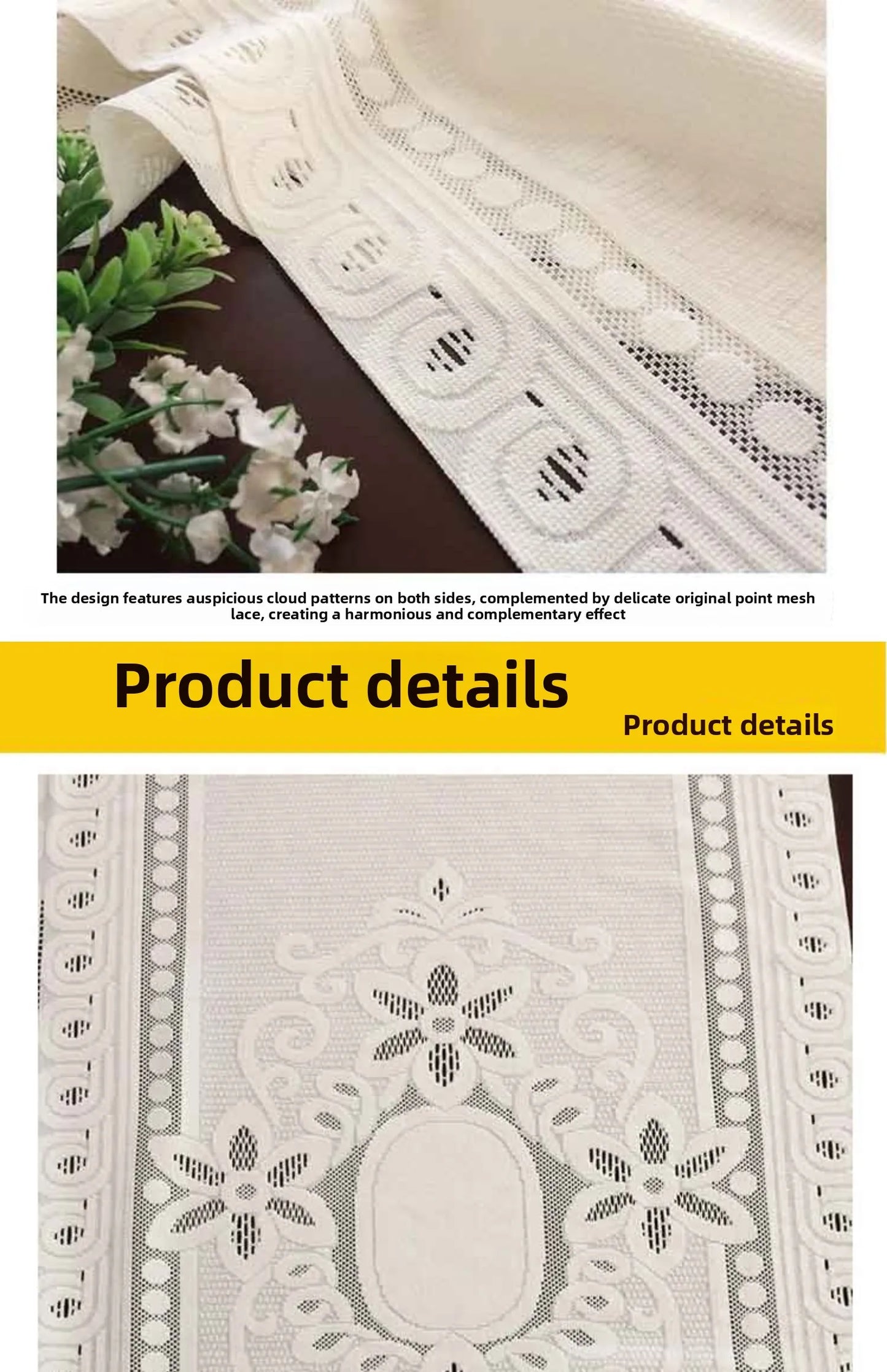 No-Drill Lace Door Curtain Bedroom Living Room Kitchen Partition Semi-Bli Entrance European Sle Fabric Door Curtain