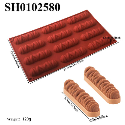 Chrysanthemum Cocoa Bean Pudding Cup Cherry Blossom Design Silicone Cake Mold Chocolate Mould Kitchen Dessert Decorating Tools