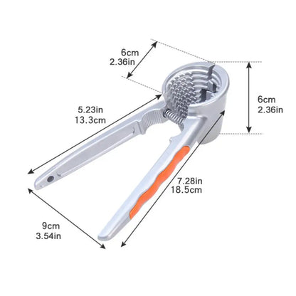 Walnut Clip Funnel Shaped Double Mouth Nut Clip Nutcracker Sheller Clip Clamp Plier Walnut Forceps Opening Tool Kitchen Tools
