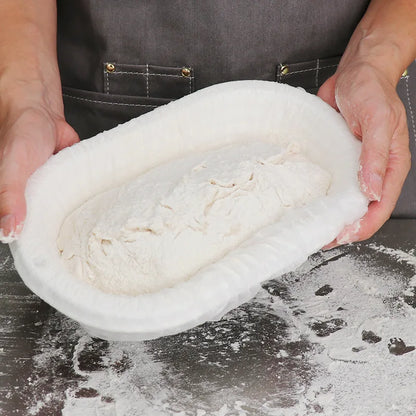 Bread Fermentation Basket Round Elliptical Rural Bread Fermentation Basket Household Baking Dough Fermentation Mold