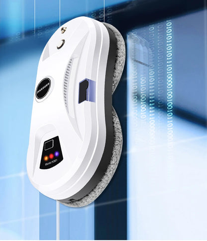 DIVEDEER Window Cleaning Robot  High Suction Intelligent Electric Window Cleaner Water Jet Vacuum Cleaner