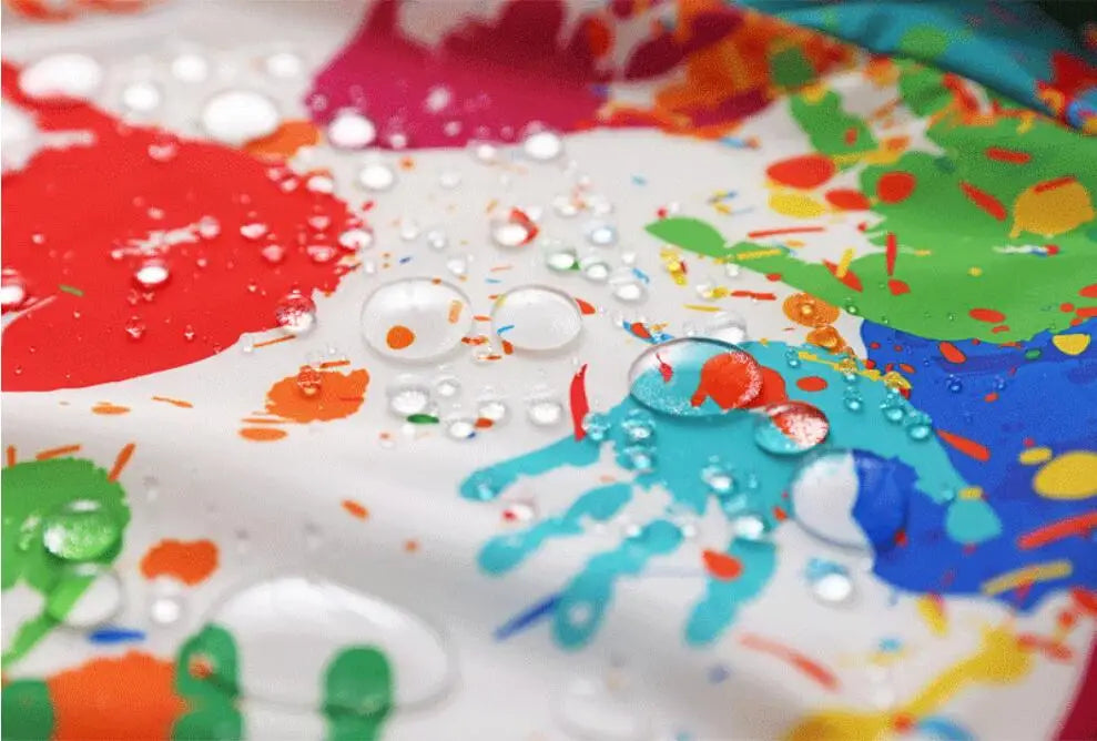 Kids Painting Waterproof Long Sleeved Cover Kindergarten Art Painting Smock Reverse Dressing Gown Baby Eating Bib Children Apron