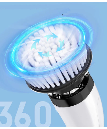 Multipurpose Cleaning Brush  Kitchen Gadgets Hair Brushes Bathroom Broom Toilet Mops Electric Household Cordless Spin Scrubber