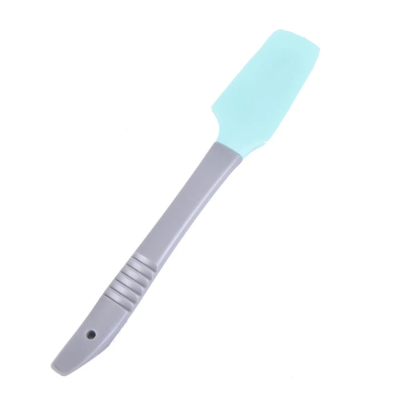 1PC Silicone Spatula Butter Cake Cream Scraper Blade Batter Brush Baking Tools Small Silica Gel Scraper Kitchen Baking Gadgets
