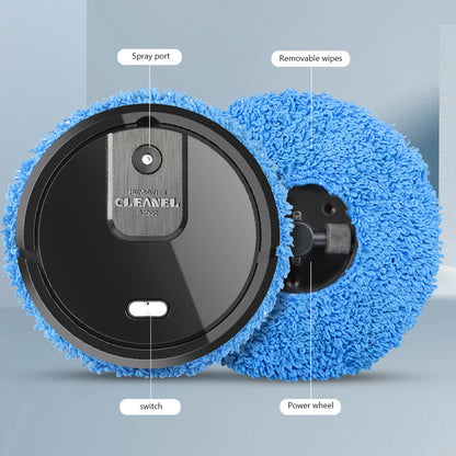 1500mAh Mopping Cleaning Machine Humidification Spray Rechargeable Home Cleaning Appliances Dry Wet Dual Use Floor Sweeper