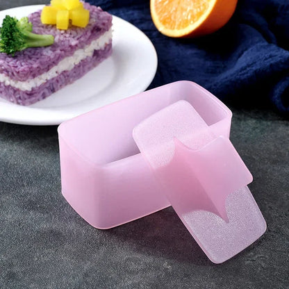 1Pc Warship Sushi Mould Onigiri Mould Rectangular Sushi Kitchen Accessories Set Bento Mould Cooking Tools Rice