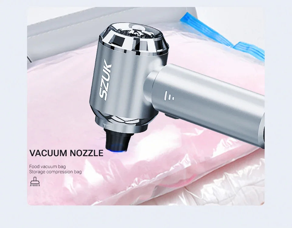 SZUK 18000PA Mini Car Vacuum Cleaner Wireless Handheld Cleaning Machine for Keyboard Powerful Portable Vacuum Cleaner for Car
