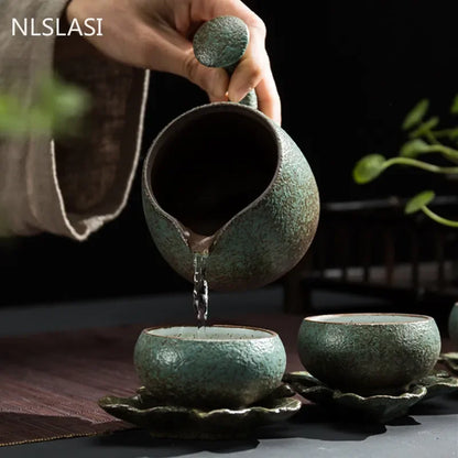 Chinese Ceramic Fair Cup Cha Hai Boutique pottery Master Teacup Handmade Tea set Accessories Household Teaware Drinkware
