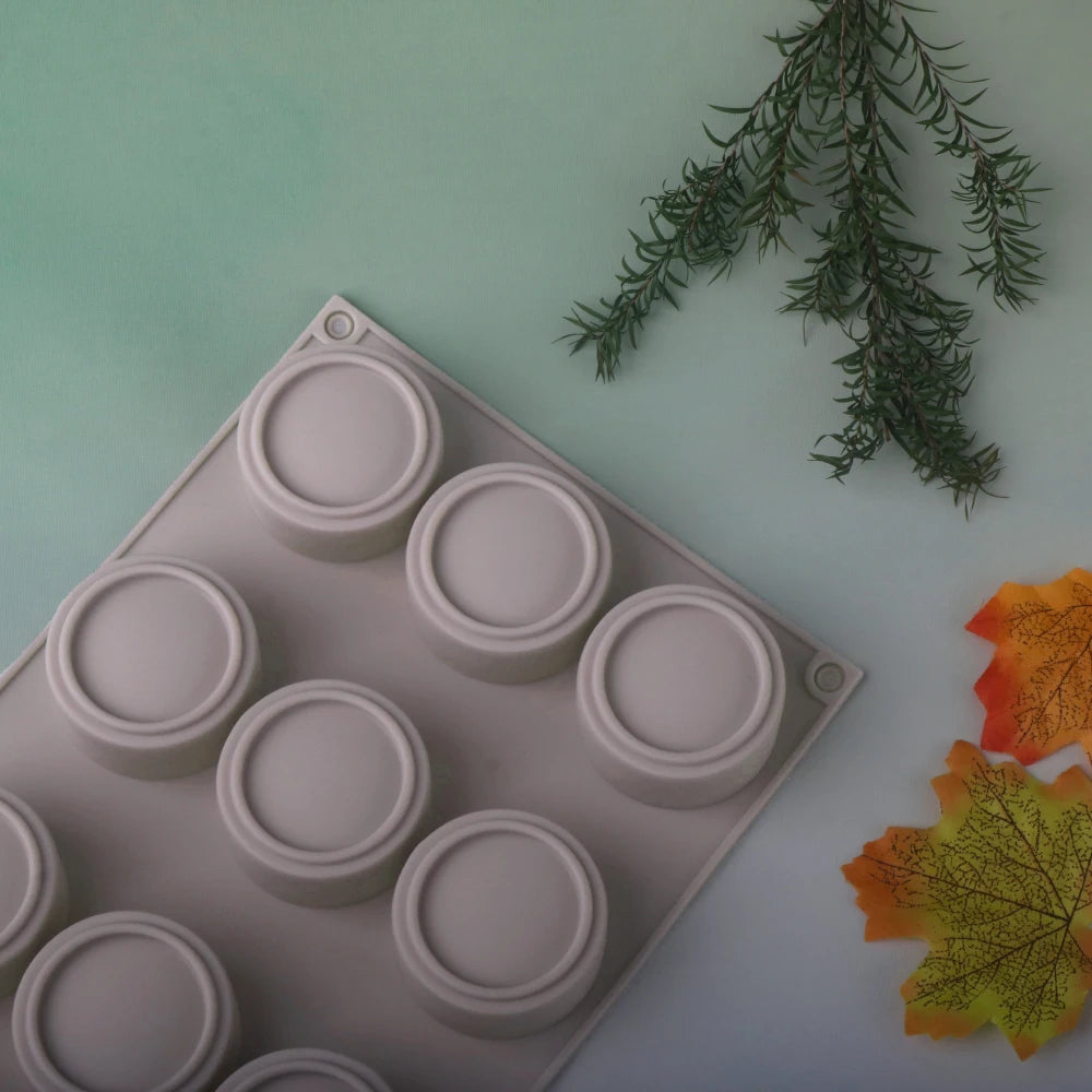 Chrysanthemum Cocoa Bean Pudding Cup Cherry Blossom Design Silicone Cake Mold Chocolate Mould Kitchen Dessert Decorating Tools