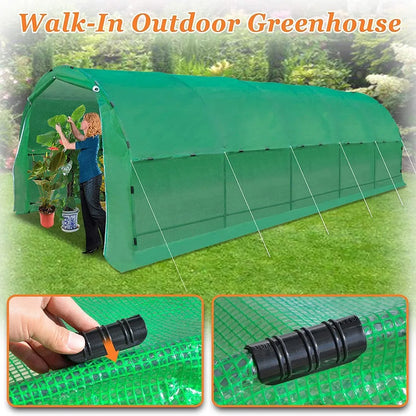 20Pcs 19/20/25mm Clip Plant Greenhouse Film Clips Fixed Pipe Frame Tube Clamp Garden Greenhouses Supplies