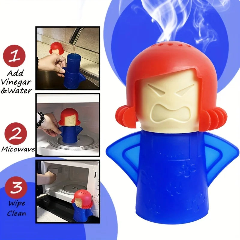 Angry Mama Microwave Steam Cleaner