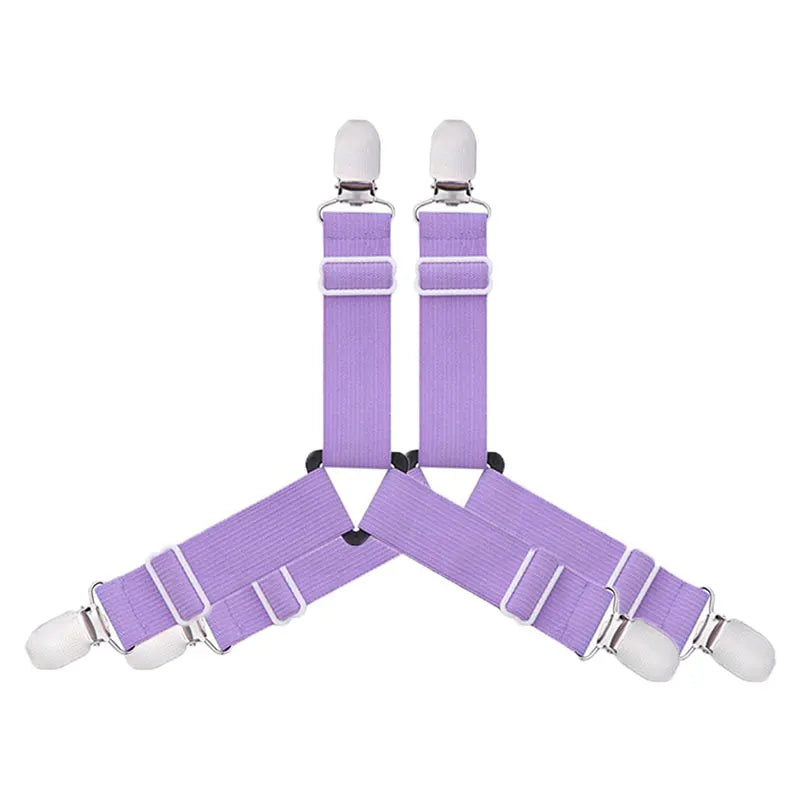 Home Adjustable Elastic Bed Sheet Fixing Clip Sofa Mattress Cover Corner Holder Clip Fastener Mattress Feets Organize Gadgets