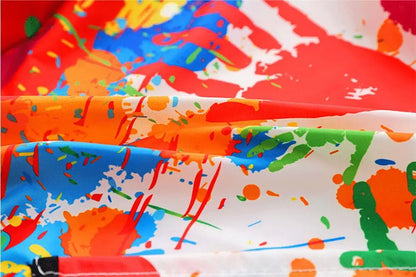 Kids Painting Waterproof Long Sleeved Cover Kindergarten Art Painting Smock Reverse Dressing Gown Baby Eating Bib Children Apron