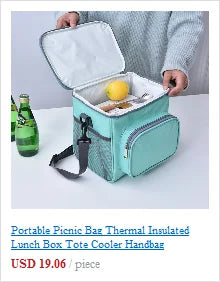 Portable Large Capacity Lunch Box With Heating Stainless Steel Food Container Lunchbox Thermos For Kids Storage Box Bento Box