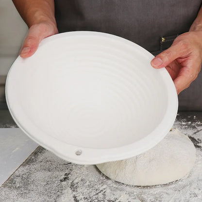 Bread Fermentation Basket Round Elliptical Rural Bread Fermentation Basket Household Baking Dough Fermentation Mold
