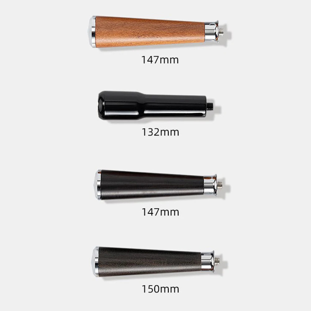 Parts Portafilter Handle 1pc Accessories Fittings Kitchen M10 Thread Replacement Solid Walnut Wood Wooden Handle