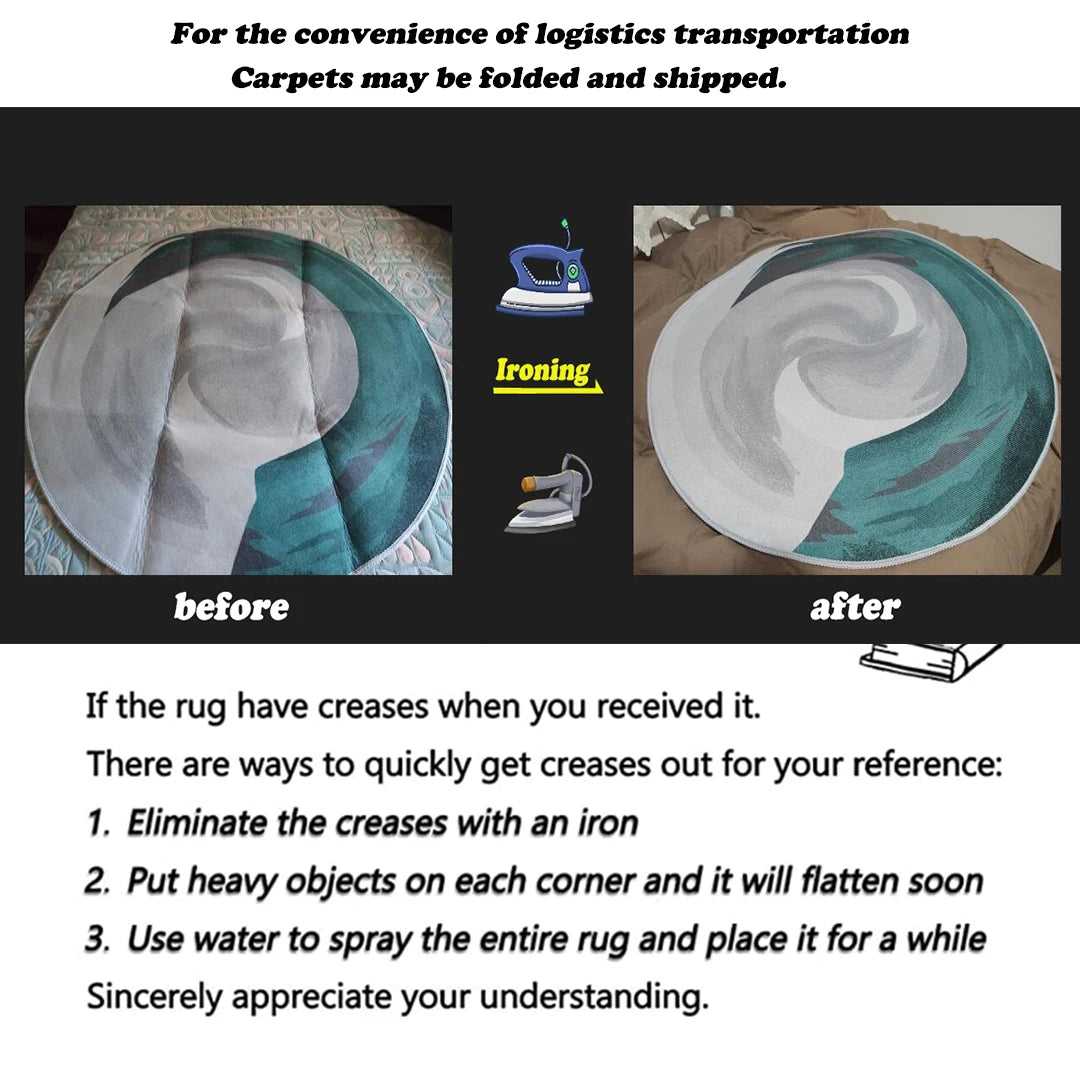Modern Abstract Style Large Living Room Carpet Decoration Home Rugs for Bedroom Non-slip Lounge Rug Mat for Children Washable