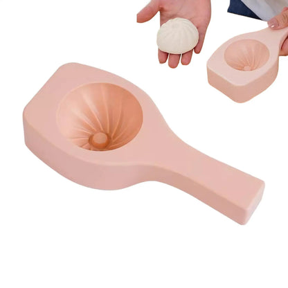 Chinese Baozi Molds Handmade Pastry Bun Making Mould Handheld Chinese Style Baozi Maker Steamed Stuffed Bun Tool