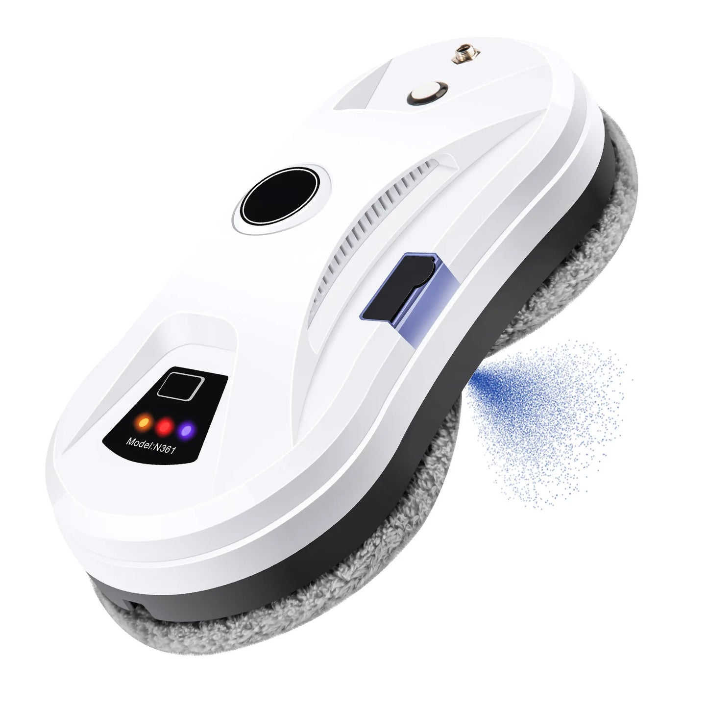 DIVEDEER Window Cleaning Robot  High Suction Intelligent Electric Window Cleaner Water Jet Vacuum Cleaner