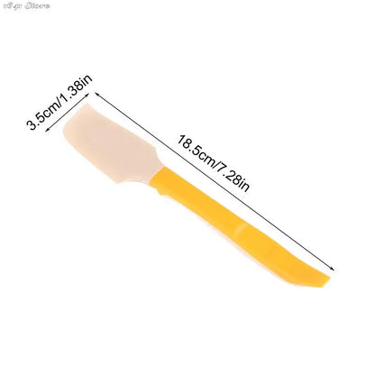 1PC Silicone Spatula Butter Cake Cream Scraper Blade Batter Brush Baking Tools Small Silica Gel Scraper Kitchen Baking Gadgets