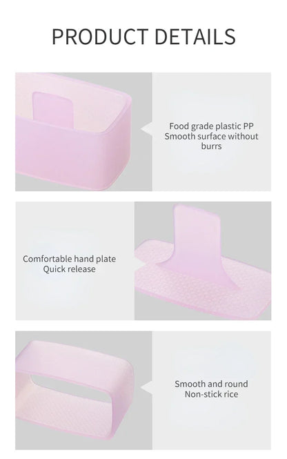 1Pc Warship Sushi Mould Onigiri Mould Rectangular Sushi Kitchen Accessories Set Bento Mould Cooking Tools Rice